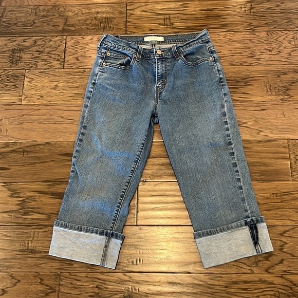 Levi’s 515 Cuffed Crop Size 6 - Picture 1 of 16